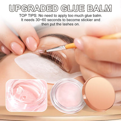 Lash Lift Kit, DONG RHYME Lash Perm Kit with Glue Balm, Professional Lash Curling Kit, Semi-Permanent Eyelash Lifting Curling Perming Wave, Brow Lamination Eyelash Perm Kit DIY at Home