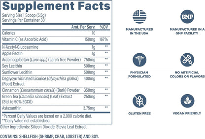Revive MD Digestive Health Supplement, GI Plus (30 Servings) - Supports Gut Health for Women & Men - Promotes Regularity & Bowel Function - Gut Health Supplements Powder for Gut Lining - Gluten-Free