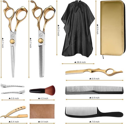 Hair Cutting Scissors Kit, Hair