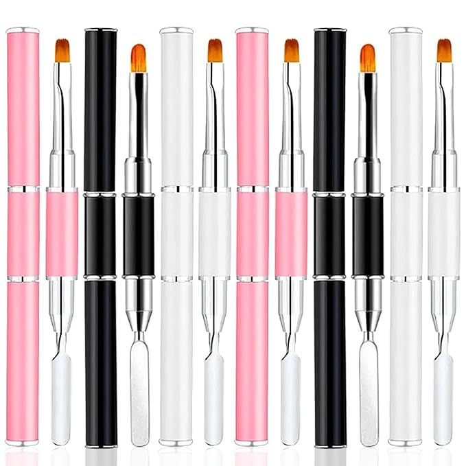 6pcs Gel Nail Brush and