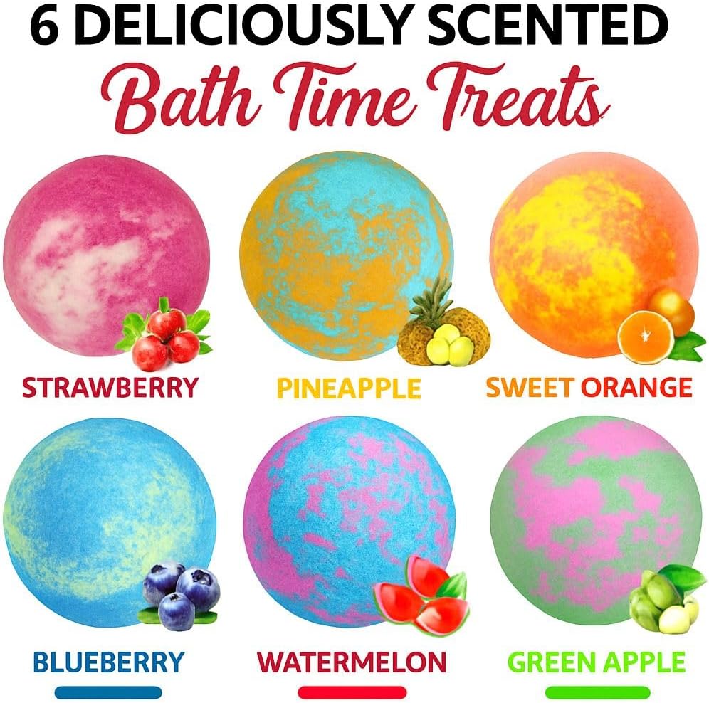 Bath Bombs for Kids with Surprise Inside, Bath Bombs with Surprise Jewelry & Jewelry Box - Organic, Skin Moisturizing, Natural Kids Space Galaxy Bracelets, Birthday Gifts for Boys, Girls