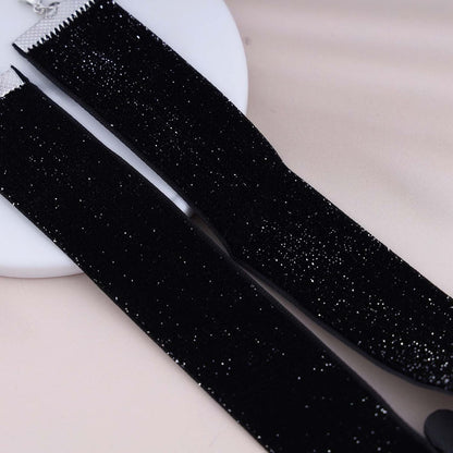 Black Velvet Choker Necklace Goth Balck Spider Dark Neckalce Punk Spider Velvet Suede Neckalce Dark Spider Pendant Necklace Jewelry for Women and Girls Gifts