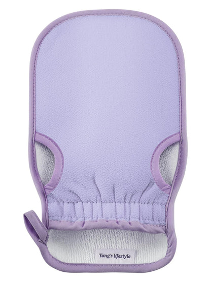 Exfoliating Glove (Original) Machine Washable Newly Upgraded With Thumb Holes Korean Body Scrubber 100% Vegan Viscose Exfoliating Mitt for Dead Skin Removal, Keratosis Pilaris & Self-Tan Prep