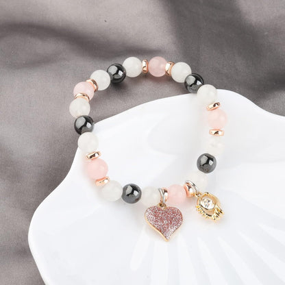 WSNANG Lashes Artist Gift Eyelashes Artist Gift Estheticians Gift I Make People Beautiful Message Card Bracelett