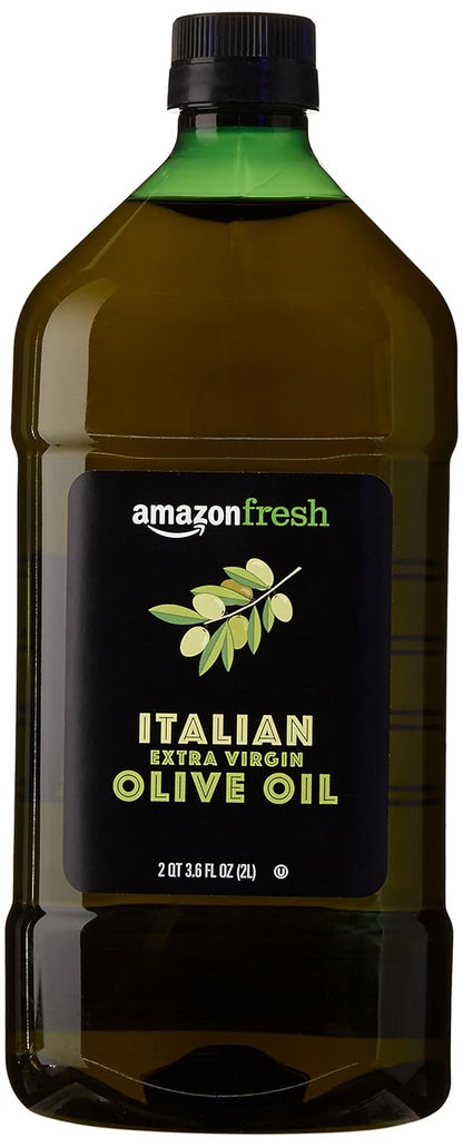 Amazon Fresh, Italian Extra Virgin Olive Oil, 2 Liter