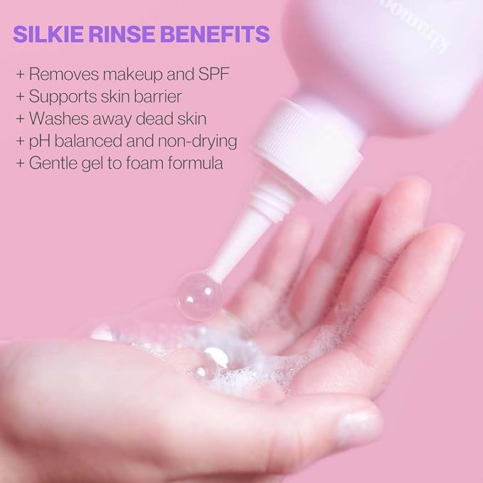 Face wash silkie rinse hydrating