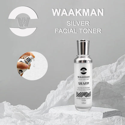 Luxury Skin Care Silver Solution, Facial Cream, Moisturizer, Toner and Serum