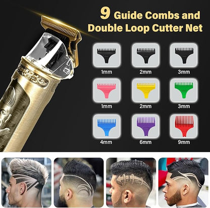 Professional Hair Clippers with LCD