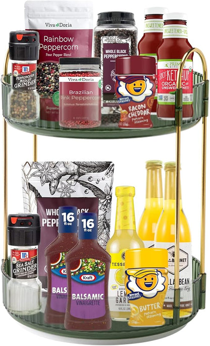 360? rotating makeup organizer, bathroom