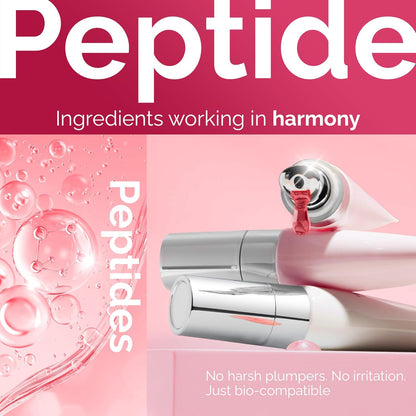 Tinted Lip Balm Elixir for OIder Women, Hydrating Vegan Lip Care with Sheer Color & Moisturizing Glow – Non-Sticky Nourishing, Lip Plumping Treatment for Soft, Smooth Lips (Rosewood 10ml)