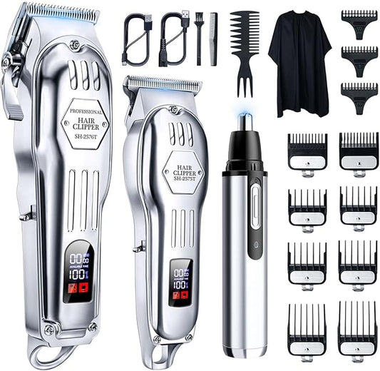 KIKIDO Hair Clippers Professional Cordless