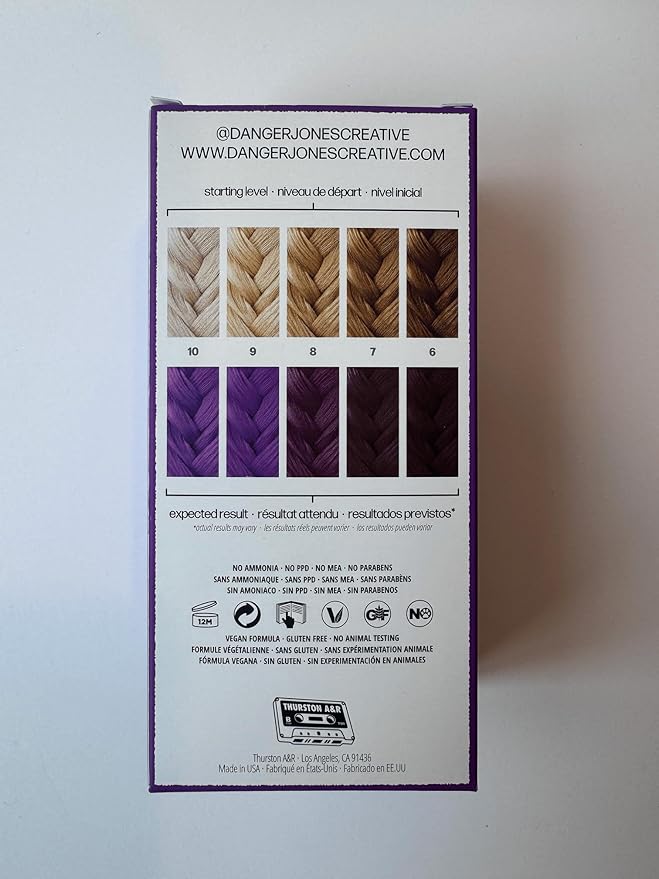 Danger Jones Semi-Permanent Hair Color