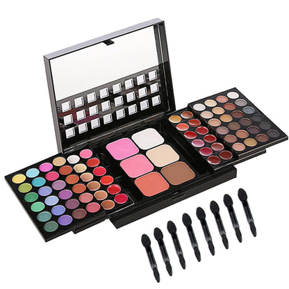 BONNIE CHOICE All in One Makeup Kit for Women Full Kit, Valentines Day Gifts Makeup Set, Include 48 Eyeshadow, 18 Lip Gloss, 3 Blusher, 6 Concealer, 3 Contour Powder, 4 Brushes, 1 Mirror
