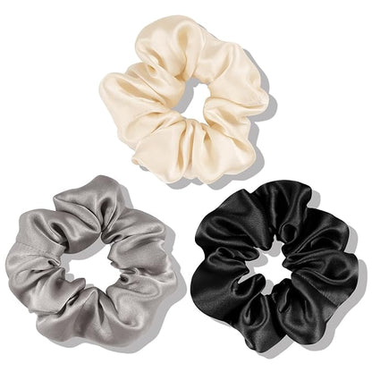 OLESILK 100% Mulberry Silk-Scrunchies for