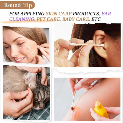 700 count cotton swabs with