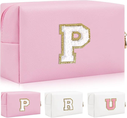 Personalized initial letter patch makeup