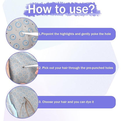 Bewudy 3 Pcs Hair Highlighting