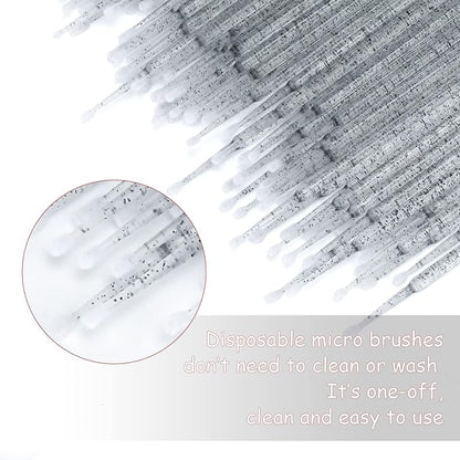 G2plus 500pcs cotton swabs, crystal