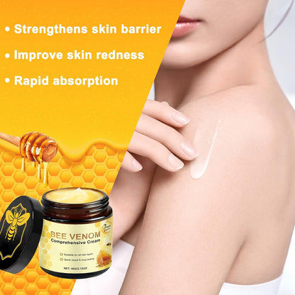 2PCS Bee Venom Comprehensive Cream,Bee Venom Hydrating Moisturizing Cream,for All Skin Types