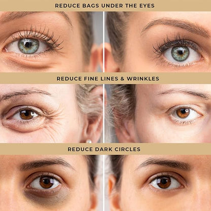 Temporary eye tightener eye cream