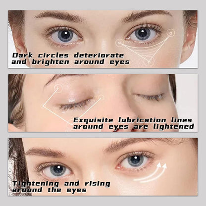 Adofect 30 Pair Under Eye Mask Collagen Eye Gel Pads Under Eye Patches for Puffiness and Dark Circle Under Eye Patches for Women and Men, Boxed-Gold