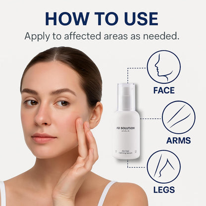 Ato Fast Calming Serum for Sensitive & Eczema-Prone Skin Instant Relief from Itch, Redness & Flare-Ups Powered by Cica & Panthenol 1.69 Fl Oz