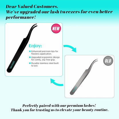 Lash Extension Kit 320Pcs,DIY Individual Lashes Clusters Kit,Lash Bond And Seal,Lash Remover For Eyelashes Extensions,Lash Applicator Tool For False Eyelash Cluster Kit At Home(30D,D-Mix9-16mm Kit)