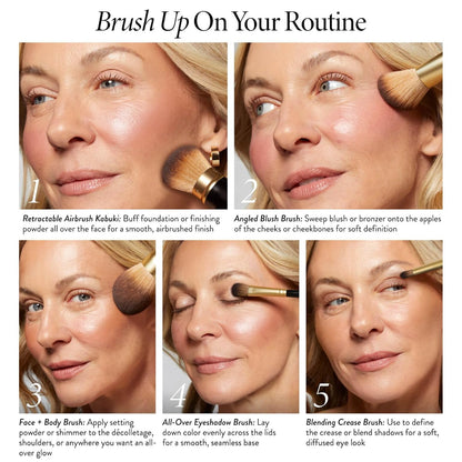 LAURA GELLER NEW YORK 5pc Full Face Brush Set