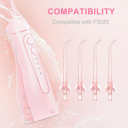 Replacement Tips for Oralfree Nicwell Water Flosser, Water Flosser Replacement Heads Oral Irrigator Jet Tip