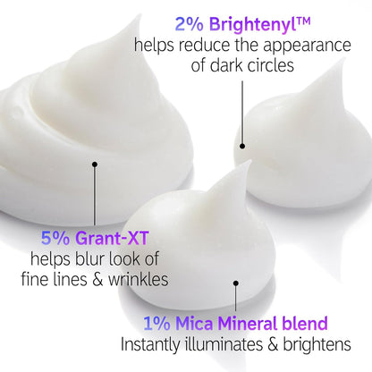 The INKEY List Brighten-I Eye Cream, Under-Eye Cream Helps Reduce Appearance of Dark Circles and Boost Skin’s Glow, Makeup Under-Eye Primer, 0.50 fl oz