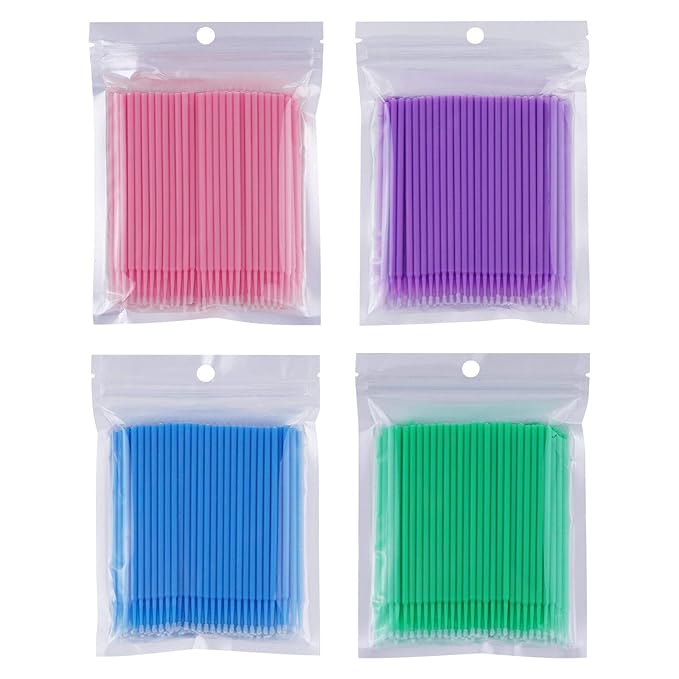 Tifanso 400pcs micro cotton swabs,
