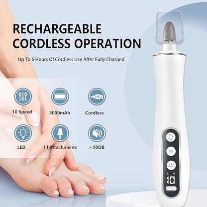 Cordless Nail Drill, Portable 2000