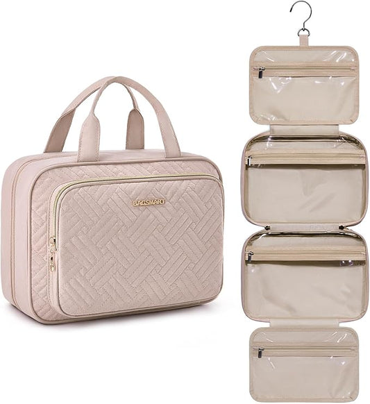 Bagsmart travel toiletry bag hanging