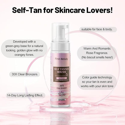 Self Tanner Mousse-30X Clear Bronzer
