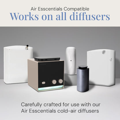 Aegean Summer Aroma Oil, Essential Oils Blend for Diffusers & Scent Machines, Green Tea & Lemongrass, Aromatherapy, Cold Air Diffuser Compatible, 300 mL