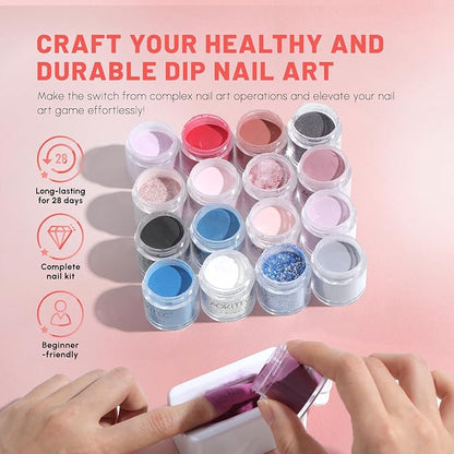 Aokitec 36PCS Dip Powder Nail