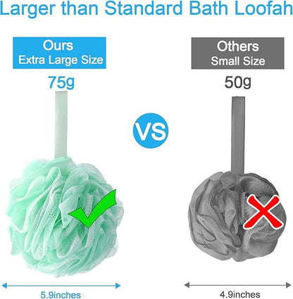 Amazerbath loofah sponge 75g/piece, exfoliating