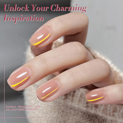 Born Pretty Cat Magnetic Eye Gel Nail Polish Rainbow Aurora Cat Magnetic Gel Polish Firefly Red Gold Cat Magnetic Eye Gel Manicure Nail Art DIY 15ml