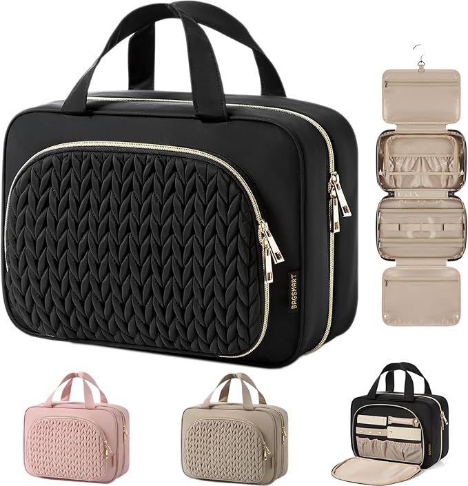 Bagsmart travel toiletry bag with