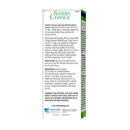 Sudden Change Intensive Wrinkle Repair Cream, 0.5oz
