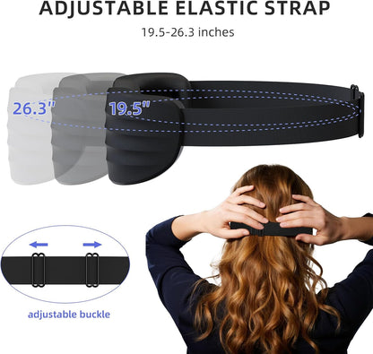 Sleep Mask for Side Sleeper Women Men, Eye Mask for Sleeping Light Blocking, Zero Eye Pressure 3D Sleeping, Pink