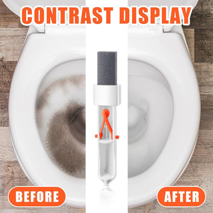 Demissle 6 Pcs Pool Pumice Stone for Cleaning with Handle Stain Eraser Hard Water Cleaner Pool Rust Stain Remover Pool Cleaning Tools Pumice Sticks for Toilet Bowl Ring Swimming Pool Tile Calcium Tub