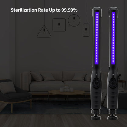 UV Light Sanitizer – Portable UV Light Wand – Rechargeable Handheld Device for Reducing Bacteria and Viruses, Lightweight and Easy to Use