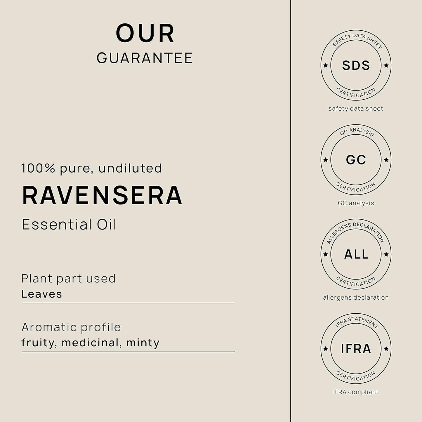 VINEVIDA Ravensara Essential Oil-Gallon Oil Undiluted-Bulk Gallon for Soap Making Safe Skin-DIY Candle Scents Candlemaking Scents-8 lbs (32GALV-OBP-RVN-SRA-GAL)