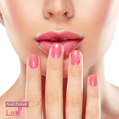 karma organic Natural Non toxic Nail polish - Vegan and Cruelty Free Nail Paint for Nail Art - Fast Drying Nail Polish for Women - Long Lasting Nail Polish (LETI)