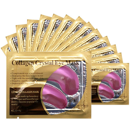 Under Eye Patches- Jakuva 30 Pairs Collagen Eye Masks Eye Patches for Dark Circles and Puffy Eyes, Reduce Wrinkles, Gel Eye Mask Skincare for Moisturizing, Eye Bags Treatment, Pink