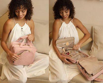 Bagsmart travel toiletry bag with