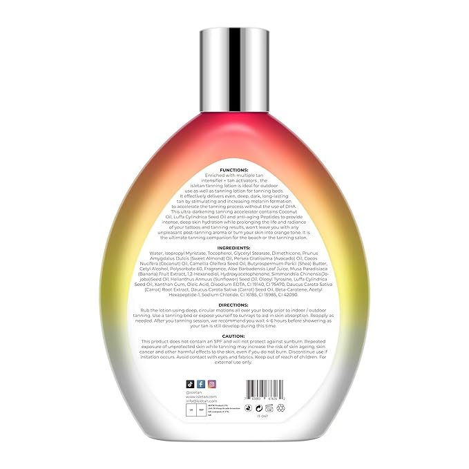 Sunbed Tanning Lotion, Tanning Lotion