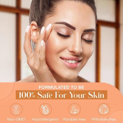 Collagen and Vitamin C Brightening Eye Cream - Hydrates and Rejuvenates Skin - Helps reduce Puffines & Dark Circles - Skin Care Made in Korea - 1.0 FL.OZ.