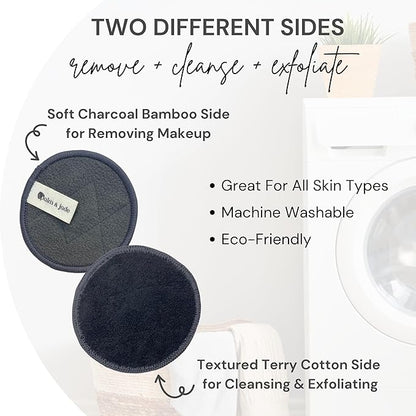 Reusable cotton rounds for face